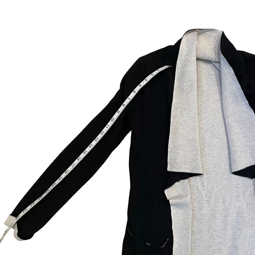 INC International Concepts Black Long Cardigan Women's S Casual Lagenlook Casual - Picture 8 of 8
